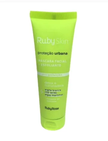 Mascarilla facial exfoliante Ruby Skin en un catálogo mayorista de cosmética generado con VentasxMayor