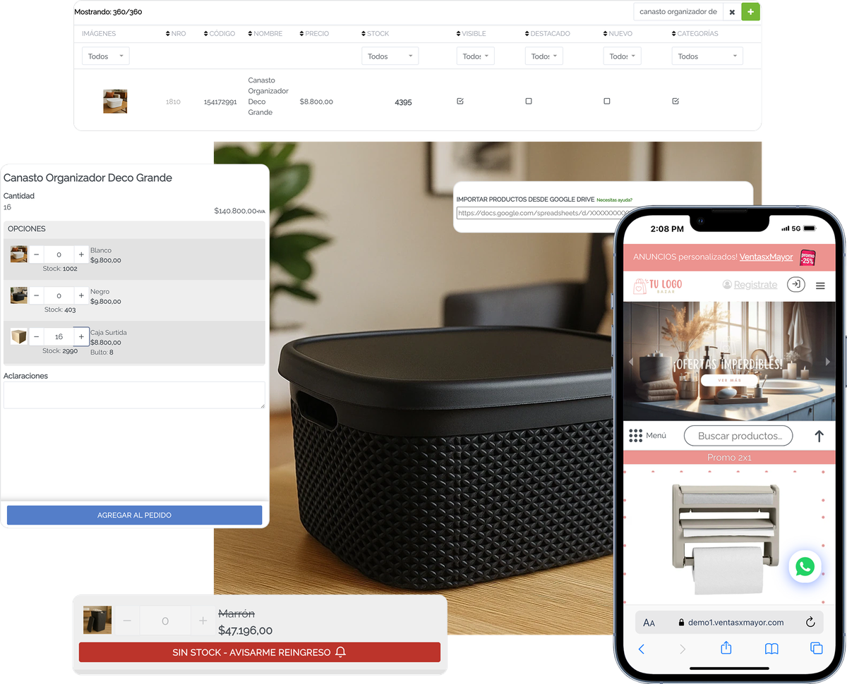 funciones para negocios de bazar y deco ventasxmayor.com.py