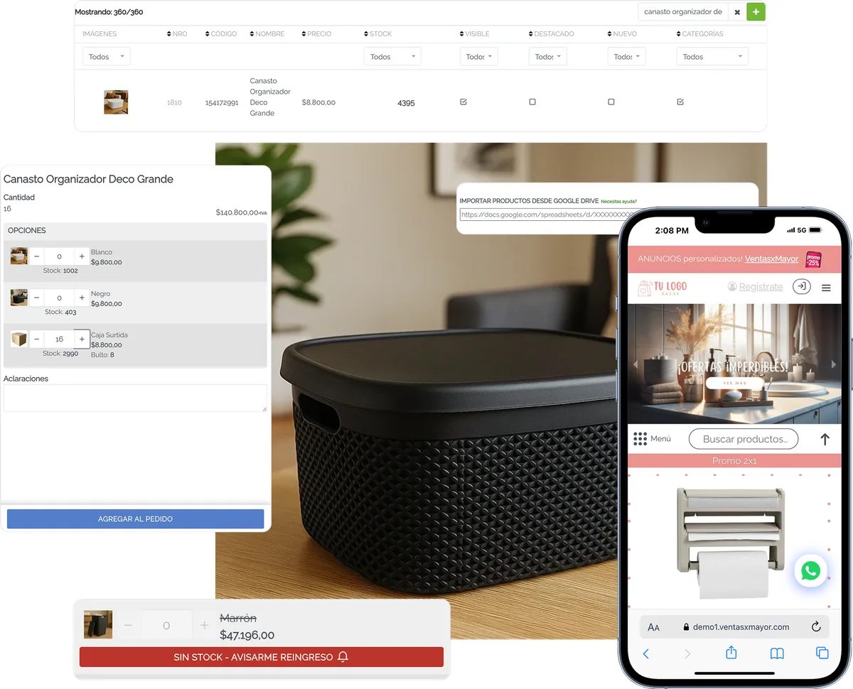 funciones para negocios de bazar y deco ventasxmayor.com.py